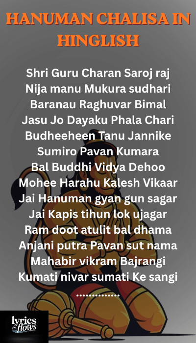 Hanuman Chalisa Lyrics in Hinglish